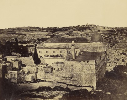 The Mosk, sic, el-Aska, Solomon's Gate; James Robertson, English, 1813 - 1888, Felice Beato, 1832 - 1909
