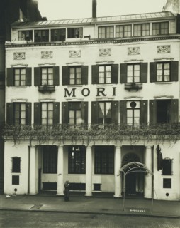 Mori's Restaurant; Berenice Abbott, American, 1898 - 1991, November 21, 1935; Gelatin silver print; 24.6 x 19.4 cm