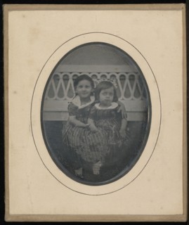 Portrait of the children of Sophie Eynard-Eynard; Jean-Gabriel Eynard, Swiss, 1775 - 1863, about 1850; Daguerreotype