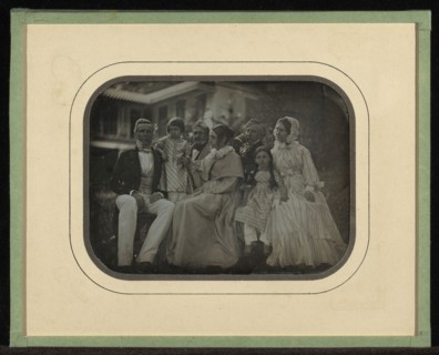 Seven Members of the Eynard Family; Jean-Gabriel Eynard, Swiss, 1775 - 1863, about 1847; Daguerreotype