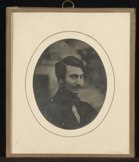 Portrait of an  man of the circle of Eynard-Lullin; Jean-Gabriel Eynard, Swiss, 1775 - 1863, about 1847; Daguerreotype