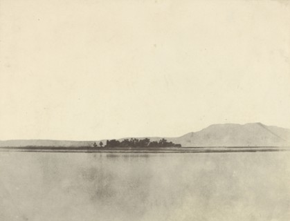 Thèbes, Village de Ghezireh; John Beasly Greene, American, born France, 1832 - 1856, Ghezireh, Egypt; 1853 - 1854; Salted paper