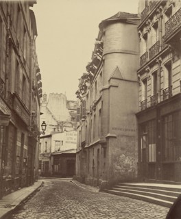 Rue Hautefeuille; Pierre Emonds, French, 1831 - about 1905, Paris, France; 1870 - 1879; Albumen silver print