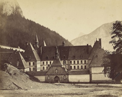 Couvent de la G. Chartreuse; Jacques Alexandre Ferrier, French, 1831 - 1912, Saint-Pierre-de-Chartreuse, France; 1865; Albumen