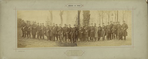 Garde Nationale, 29e Regiment, 92e Bataillon, Lt-Colonel Roux; André Adolphe-Eugène Disdéri, French, 1819 - 1889, Paris, France