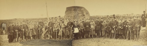 Garde Nationale, 147e Bataillon, Lt-Colonel Louis Noir; André Adolphe-Eugène Disdéri, French, 1819 - 1889, Paris, France; 1870