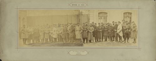 21e Regiment de Marche, L'-Colonel Regnaud; André Adolphe-Eugène Disdéri, French, 1819 - 1889, Paris, France; 1870 - 1871