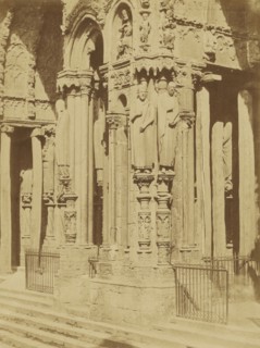 Du Cathedral Maggiore; Paul-Marcellin Berthier, French, 1822 - 1912, Rome, Italy; about 1850 - 1860; Salted paper print
