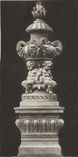 Pavillon de Flore, Vase de Couronnement, Édouard Baldus, French, born Germany, 1813 - 1889, Paris, France; about 1868