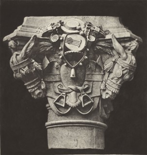 Nouveau Louvre, Manège, Édouard Baldus, French, born Germany, 1813 - 1889, Paris, France; about 1868; Heliogravure