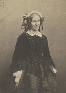 Madame Crémieux; Nadar, Gaspard Félix Tournachon, French, 1820 - 1910, 1856 - 1857; Salted paper print; 22.2 x 15.9 cm