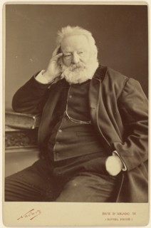 Victor Hugo; Nadar, Gaspard Félix Tournachon, French, 1820 - 1910, Paul Nadar, French, 1856 - 1939, 1872 - 1885; Albumen