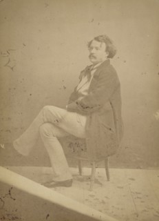 Self Portrait Félix Nadar; Nadar, Gaspard Félix Tournachon, French, 1820 - 1910, negative 1854; print 1870 - 1879; Albumen