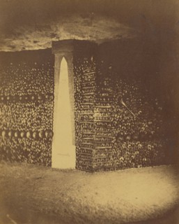 Layers of Tibias; Nadar, Gaspard Félix Tournachon, French, 1820 - 1910, 1861; Albumen silver print