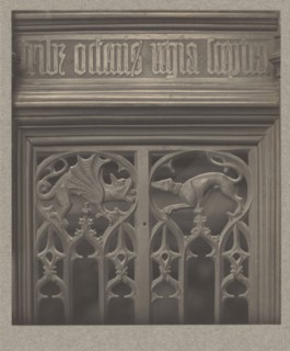 Westminster Abbey: Chapel of Henry VII. Detail of Bronze Tomb of Henry VII; Frederick H. Evans, British, 1853 - 1943, 1911
