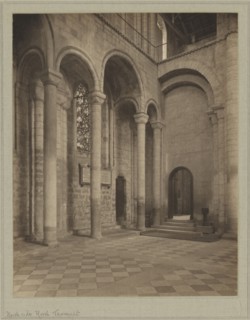 Ely Cathedral, North Side North Transept; Frederick H. Evans, British, 1853 - 1943, 1897 - 1900; Platinum print; 19.4 x 15.4 cm