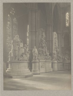 Westminster Abbey, North Transept West Side; Frederick H. Evans, British, 1853 - 1943, 1911; Platinum print; 24.3 x 18.9 cm