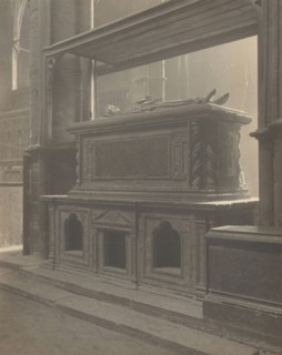 Westminster Abbey, Confessor's Chapel, Tomb of Henry III; Frederick H. Evans, British, 1853 - 1943, 1911; Platinum print