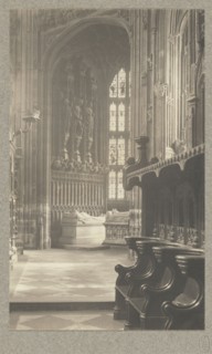 Westminster Abbey, Chapel of Henry VII; Frederick H. Evans, British, 1853 - 1943, 1911; Platinum print; 24.2 x 14.7 cm