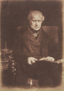 Sir David Brewster; Hill & Adamson, Scottish, active 1843 - 1848, 1843 - 1844; Salted paper print from a Calotype negative