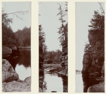 Wisconsin Dells; Henry Hamilton Bennett, American, born Canada, 1843 - 1908, 1880; Albumen silver print