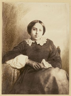 Portrait of a young lady, probably Cécile Devéria; Achille Devéria, French, 1800 - 1857, or Théodule Devéria French, 1831