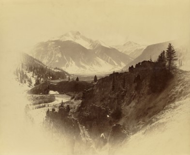 Sultan Mountain, Baker's Peak, Silverton, Colorado; William Henry Jackson, American, 1843 - 1942, about 1878; Albumen silver