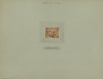 Musée de Dresde, Raphael Sanzio; Adolphe Braun, French, 1811 - 1877, Dresden, Germany; about 1866 - 1869; Carbon print
