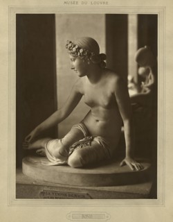 Musée du Louvre, Bosio; Adolphe Braun, French, 1811 - 1877, Paris, France; about 1866; Carbon print; 47 x 36 cm