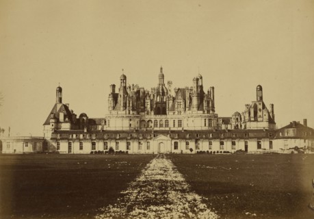 Chateau; Bisson Frères, French, active 1840 - 1864, France; about 1857; Albumen silver print