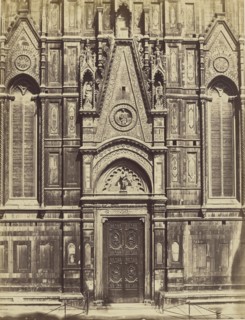 Church Facade; Fratelli Alinari, Italian, founded 1852, Florence, Italy; 1850s; Albumen silver print