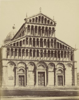 Church exterior; Fratelli Alinari, Italian, founded 1852, Florence, Italy; 1850s; Albumen silver print
