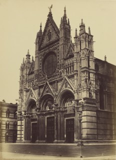 Siena, The Cathedral; Fratelli Alinari, Italian, founded 1852, Italy; 1850s; Albumen silver print