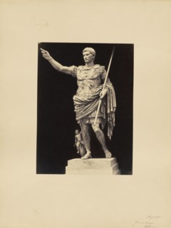 Augustus of Prima Porta; James Anderson, British, 1813 - 1877, Rome, Italy; about 1845 - 1855; Albumen silver print