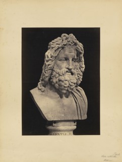 Jupiter; James Anderson, British, 1813 - 1877, Rome, Italy; about 1845 - 1855; Albumen silver print