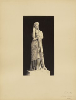 Pudicitia, by Giacomo Brogi; James Anderson, British, 1813 - 1877, Rome, Italy; about 1845 - 1855; Albumen silver print