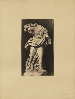 Classical sculpture of a headless woman; James Anderson, British, 1813 - 1877, Rome, Italy; about 1845 - 1855; Albumen silver