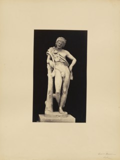 Leading Satyr; James Anderson, British, 1813 - 1877, Rome, Italy; about 1845 - 1855; Albumen silver print