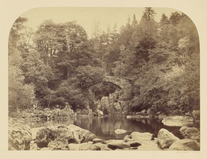 The Hermitage Bridge, Dunkeld; James Mudd, British, 1821 - 1906, Dunkeld, Scotland; 1854 - 1865; Albumen silver print