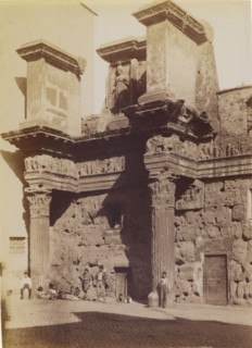 Baths of Caracalla; James Anderson, British, 1813 - 1877, about 1845 - 1877; Albumen silver print