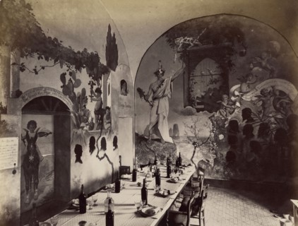 Capri, Hotel Pagano; Giorgio Sommer, Italian, born Germany, 1834 - 1914, about 1845 - 1877; Albumen silver print