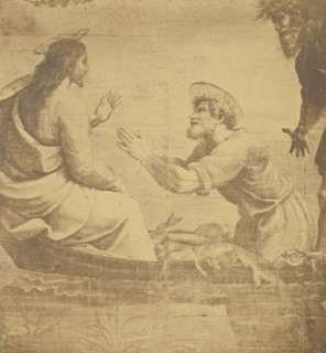 Raphael's Draught of the Fishes; Caldesi & Montecchi, British, active 1850s, London, England; about 1860; Albumen silver print
