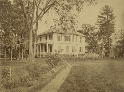 Presqu'ile Hudson River Highlands; John Coates Browne, American, 1838 - 1918, 1864 - 1865; Albumen silver print