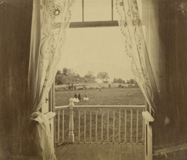 View from parlor window, Presqu'ile; John Coates Browne, American, 1838 - 1918, 1864 - 1865; Albumen silver print