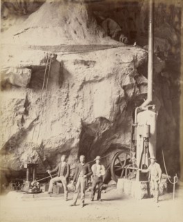 Engine and Dynamo-Electric Machine Used in Lighting the Jenolan Caves; Charles Smith Wilkinson, Australian, born England, 1843