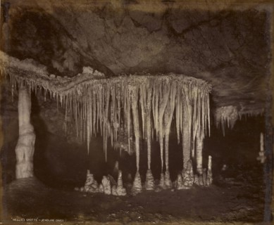 Nellie's Grotto - Jenolan Caves; Charles Smith Wilkinson, Australian, born England, 1843 - 1891, New South Wales, Australia
