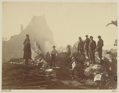 Hussey Wells & Co., Federal Street; James Wallace Black, American, 1825 - 1896, Boston, Massachusetts, United States; 1872