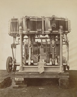 Machine Steam Engine; Thomas Annan, Scottish,1829 - 1887, about 1875; Albumen silver print