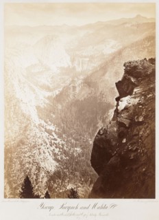 Yowiyi Piwack and Mahla, Nevada and Vernal Falls and Cap of Liberty, Yosemite; Thomas Houseworth & Company, Carleton Watkins