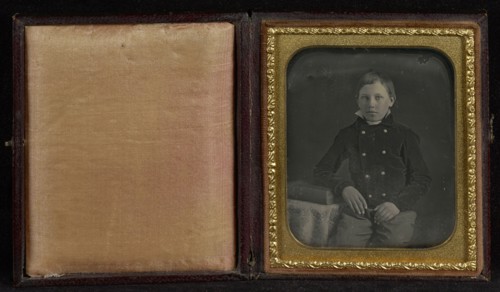 Portrait of a Boy , Brother of Jacob M. Porter; American; 1853; Daguerreotype